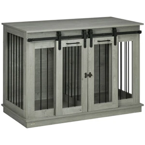 Hundebox Möbel für große Hunde, Doppel Hundekäfig für kleine Hunde - Bild 1 von 12