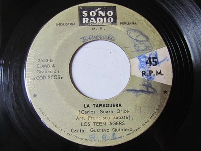 LOS TEEN AGERS «LA TABAQUERA» 7″ AFRO CUMBIA DANCEFLOOR EDIT PERU HEAR ♫ - Image 1 of 2