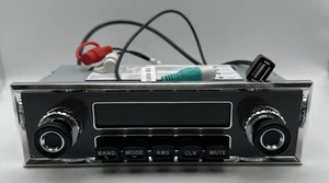 Retro Vintage Radio für Oldtimer Single DIN Bluetooth Autoradio mit AM FM - Bild 1 von 9