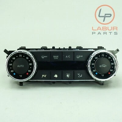 W204 12-18 Mercedes C CLS GLK Clase A/C Calefacción Temperatura Climatizador Control B591 Foto 1 de 4