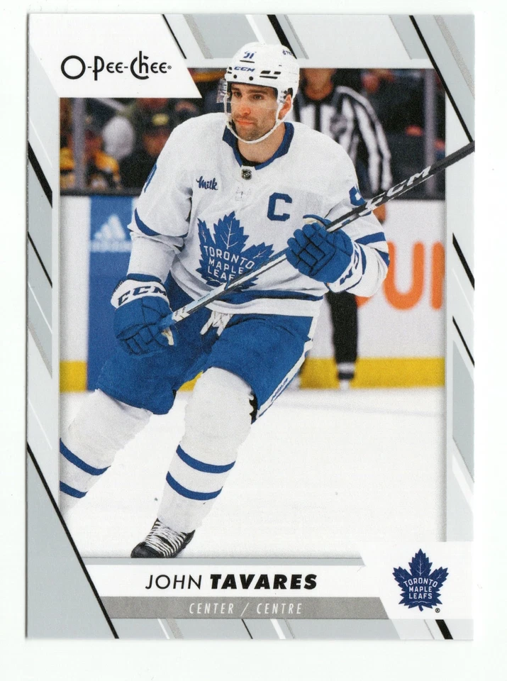 2023-24 O-Pee-Chee 197 John Tavares Toronto Maple Leafs Card - Image 1 of 1