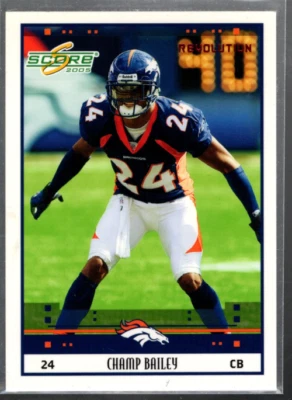 B2477- 2005 Score Revolution #83 Champ Bailey /199 - NM-MT - Image 1 of 2