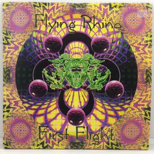 Various Flying Rhino First Flight (1996 Triple LP GOA TRANCE Psytrance) Used F1 - Picture 1 of 12