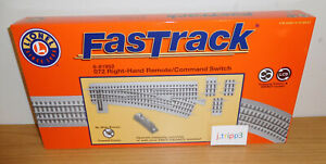 LIONEL FASTRACK 6-81952 REMOTE O72 RIGHT HAND COMMAND SWITCH TRACK O GAUGE TMCC