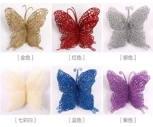 5 Piezas Adornos Colgantes Árbol Mariposa Navidad Festival Decoración Navidad - Imagen 1 de 8
