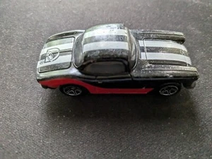 1998 Tyco Matchbox 1962 Black Taco Bell Corvette w/White Pin Stripes - Picture 1 of 5