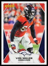2020 Panini Sticker & Card Collection Von Miller #7  Football  Denver Broncos