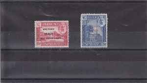 Estados del Protectorado de Adén - 1946 Victory Issue, Seiyun, SG12 - 13 - LHM - Imagen 1 de 1