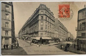 CP 75 Paris - Les Rues Simart et Clignancourt - Foto 1 di 2