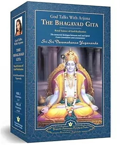 The Bhagavad Gita: God Talks With Arjuna (2 Vol Set) (Set Of 2) Paperback - Picture 1 of 3