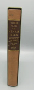 Three Plays of HENRIK IBSEN 1965 Heritage Press Slipcase HC w/Sandglass Insert - Foto 1 di 6