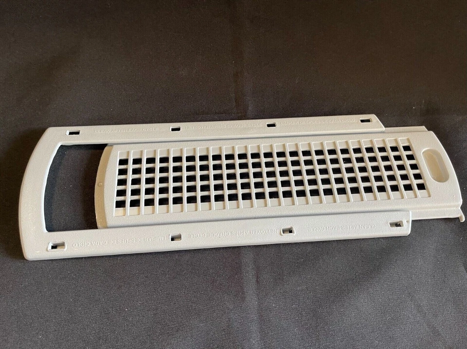 Conjunto de rejilla de pantalla de pelusa para secadora GE genuina WE22X35337 Foto 1 de 1