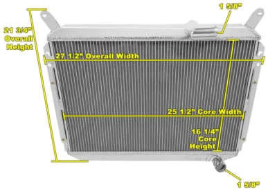Aluminum 3 Row Radiator For 1984-1988 Nissan 300ZX Z31 VG30 1985 1987 1986 87 86 - Image 1 of 4