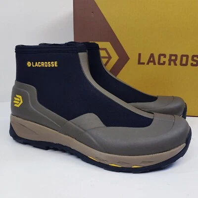 Lacrosse Alphaterra Mid 6" Neoprene Mens Size 9 Brown Waterproof 351300 Boot - Image 1 of 4