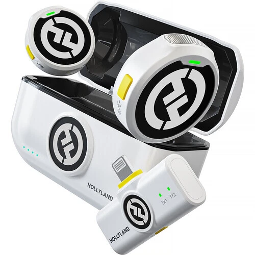 Hollyland LARK M2 DUO 2Person Wireless Microphone System w/ Lightning Connecter - Image 1 of 1