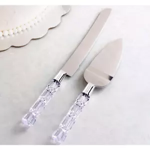 Set servizio torte matrimonio cristallo - Foto 1 di 1