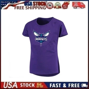 NWT Officially Licensed NBA Charlotte Hornets NBA Tshirt. Youth Size 16 - Picture 1 of 8