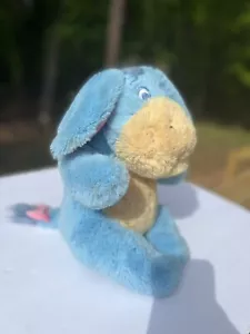 Peluche Eyeore Disney Baby azul 11" Winnie The Pooh ¡Suave y tierno! Pre-Loved - Imagen 1 de 12