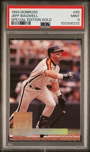 PSA 9 1994 DONRUSS SPECIAL EDITION GOLD #85 JEFF BAGWELL MINT - Picture 1 of 3