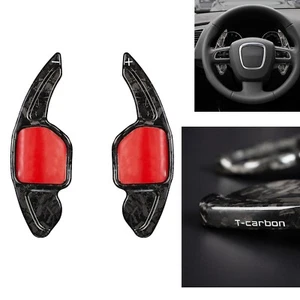 For Audi RS6 A4L A6L Steering Wheel Shift Paddle Extension Kit Carbon Fiber BPF - Bild 1 von 5