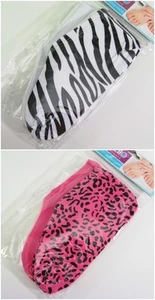 2 Paar Bathmark Stoodio feuchtigkeitsspendende Socken - Wahl zwischen Zebra oder Gepard - NEU  - Bild 1 von 3