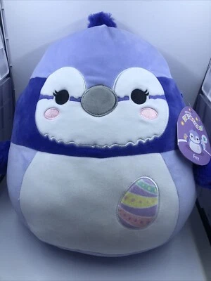 Squishmallows Easter Squishmallow Fey Purple Jay 12" - image 1 of 4