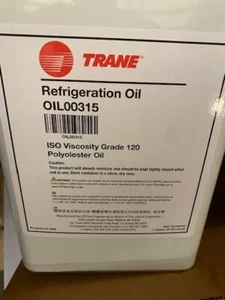 TRANE Refrigeration Oil Lubricant OIL00315 ISO Viscosity 120 Polyester - 1 gal - Picture 1 of 1