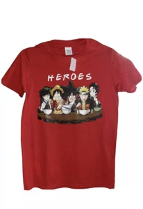 HEROES JAPANESE ANIME RUMBLE HIGH QUALITY SHIRT * MANY COLORS - Picture 1 of 2