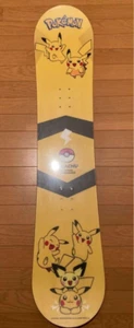 Pokemon Pikachu Snowboard 90cm Nintendo Limited Edition Yellow Limited 50 New - Picture 1 of 4