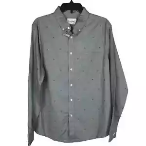 Goodfellow & Co Slim Fit Stretch Oxford Long Sleeve Button-Down - Choose Style - Picture 1 of 39