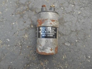 Mopar Dodge Jeep Willys Military vintage 24 volt ignition coil - Picture 1 of 5