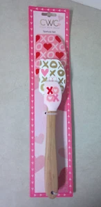 Juego de 3 Espátulas Silicona Corazones Rosa y Rojo XOXO Día de la Madre San Valentín Regalos - Imagen 1 de 3