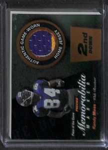 2000 Playoff Football Piece of the Game #RM84-P Randy Moss No 49 of 100 - Picture 1 of 2