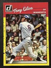 2023 Donruss Tony Oliva RARE YELLOW, HOLO RED 0957/2023, HOLO PURPLE, & BASE