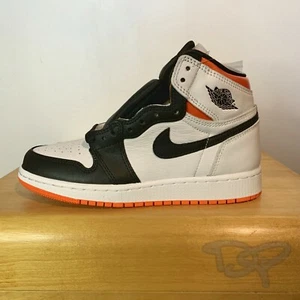 Nike Air Jordan 1 High OG GS Electro Naranja Niños 5Y Mujer Talla 6.5 - Imagen 1 de 10