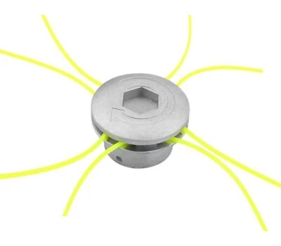 Testina in Alluminio Universale Per Decespugliatore Tosaerba Tagliaerba - Immagine 1 di 4