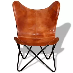 Relaxing Leather Butterfly Chair Cover Handmade ( Chair Cover Only) - Picture 1 of 4