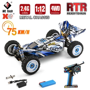 WLtoys 124017 1:12 2.4GH 4WD RC Car 75km/h Speed Off-Road RTR Metal Chassis Y4V2 - Picture 1 of 15