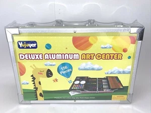 Yojoyer Deluxe Aluminium Art Center mit tragbarem Aluminiumkoffer Gelb Neu - Bild 1 von 12