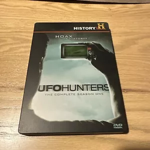 History Channel “UFO Hunters” Season 1 (DVD, 2008, 4-Disc Set) STEELBOOK - Picture 1 of 5