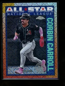 2025 Topps Chrome Series 2 Silver Pack All Star Corbin Carroll /199 #90ASC-13 - Picture 1 of 2
