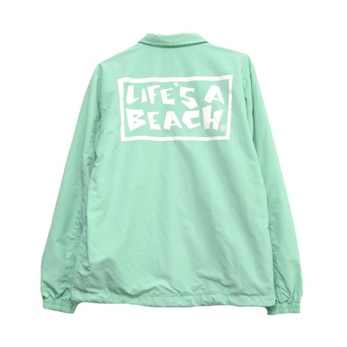 Giacca Coach Life’s a Beach Surfgear Uomo Grande Logo Taglia S