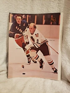 VERY RARE Bobby Hull 1970 NHL Magazine Cover PHOTO PROOF, Chicago Blackhawks WOW - Picture 1 of 3