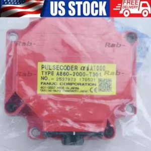 FANUC A860-2000-T301 Pulse Coder Encoder A8602000T301 New In Box Free Shipping - Picture 1 of 4