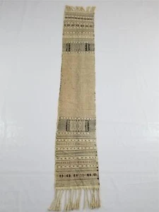 Antique Handwoven Indonesian Batak Head Cloth 167x31cm - Picture 1 of 13