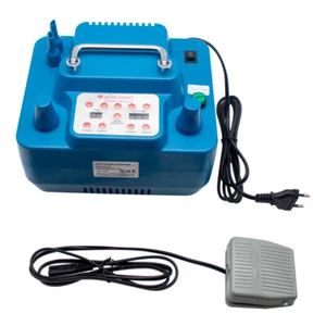 New Electric Balloon Pump Tim Double Hole Inflator Memory Function Foot Switch - Picture 1 of 13