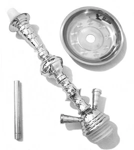 2-Hose MEDIUM Hookah Stem 4 Grommets Shisha narghile for hookah pipe smoking - Picture 1 of 1