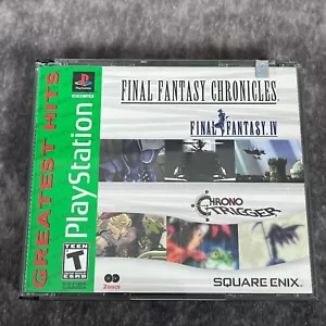 Final Fantasy Chronicles PS1 PlayStation 1 Game - Near Mint ✔️ NTSC USA w/Manual - Picture 1 of 8