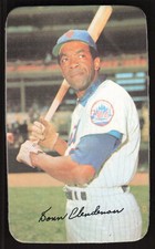 1971 TOPPS SUPER DONN CLENDENON 4 NRMT BASEBALL NEW YORK METS