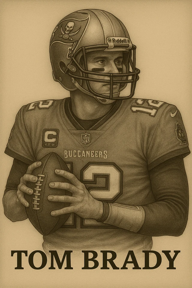 🔥 Tarjeta Tom Brady ultra rara - ¡Exclusiva tirada limitada de 100! 🔥 Foto 1 de 2